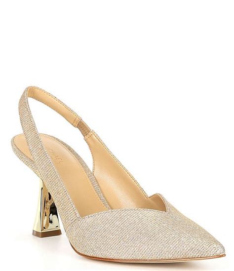 michael kors slingback pumps|michael kors low heeled pumps.